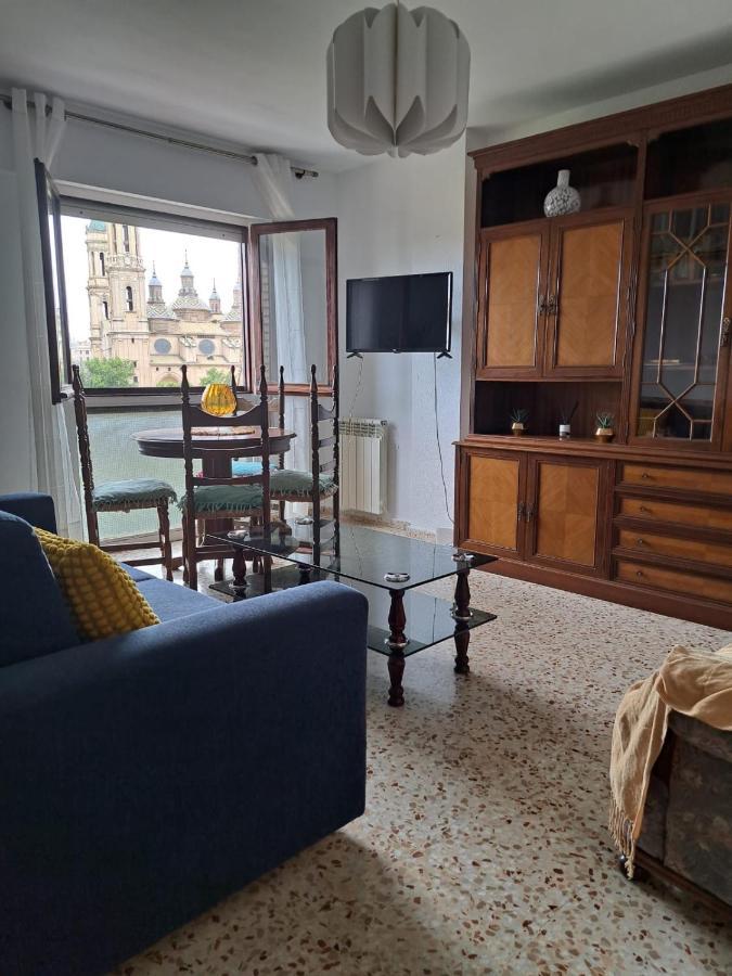 Apartamento Con Vistas Al Pilar Con Aparcamiento Privado Zaragoza Kültér fotó